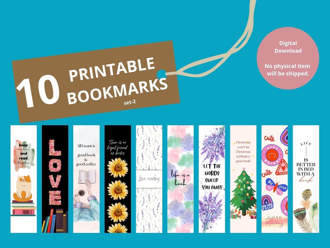 Printable Bookmarks,bookmarks Templates With Quotes,printable Bookmarks