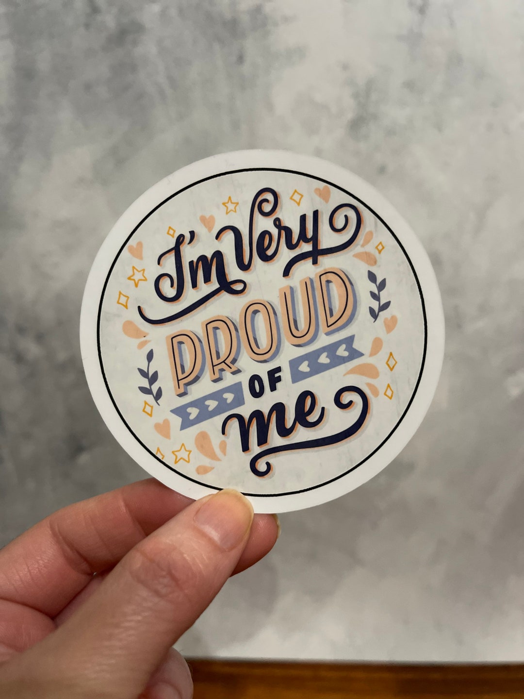 Sticker Motivational Quote Sticker Vinyl Waterproof Stickers Water ...