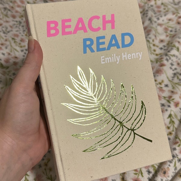 Beach Read Emily Henry Hardcover Rebind Custom Special Edition Book