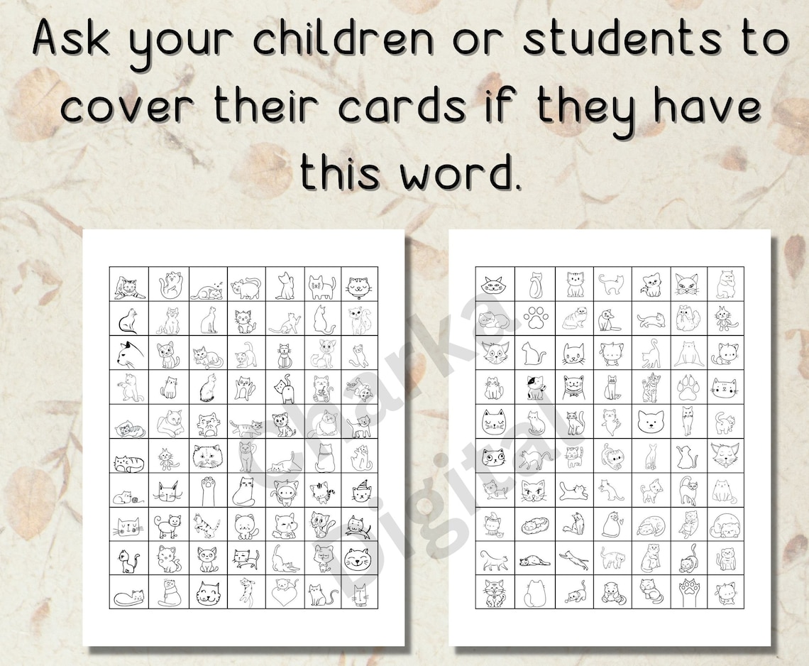 Printable 3st Grade Dolch Sight Words Bingo, Learning Activity for Kids ...