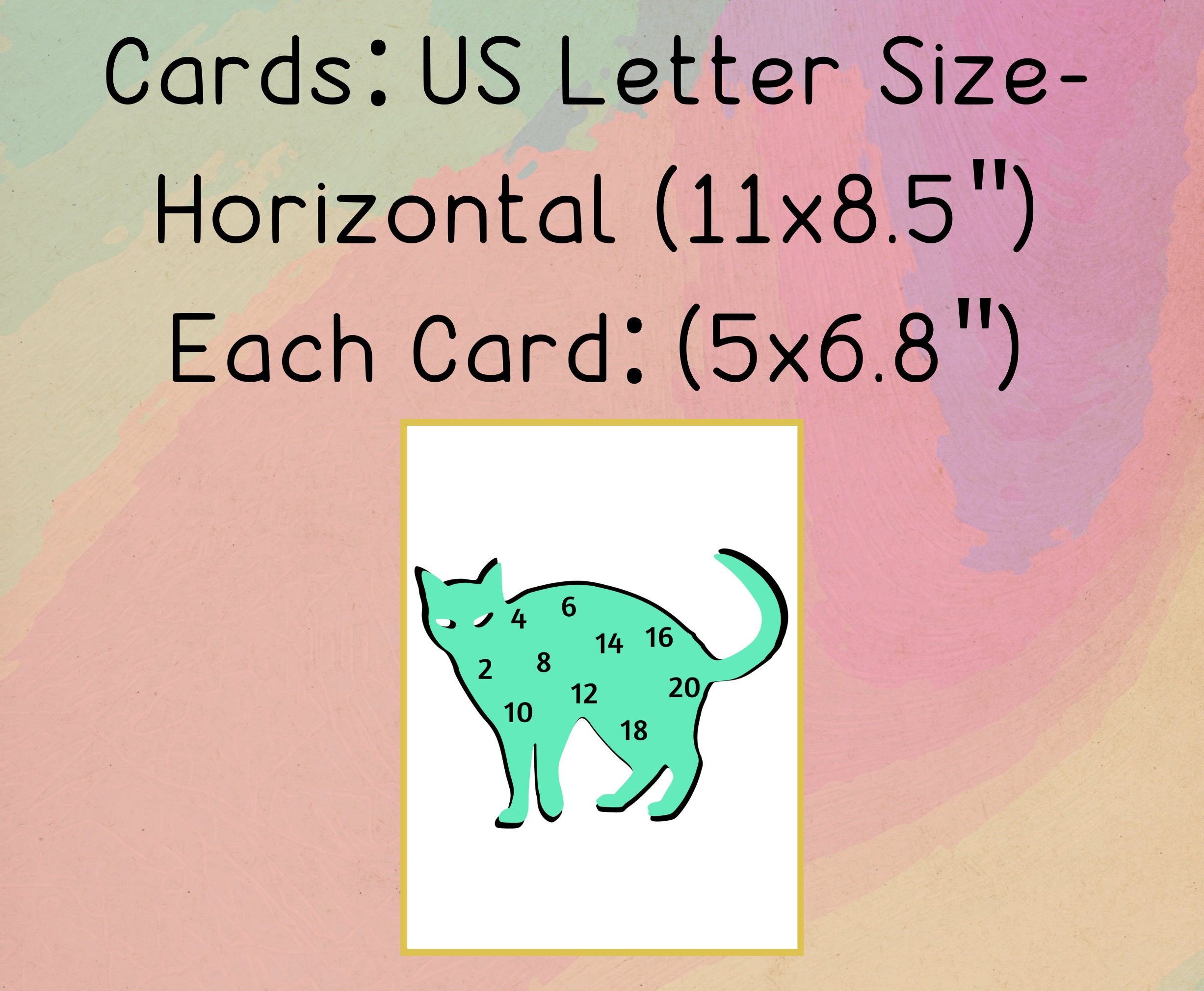 Printable Skip Counting Posters and Flashcards, Multiplication Activity ...