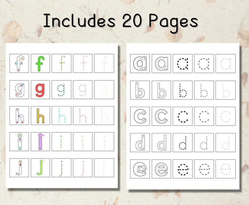 Printable Alphabet Letters Tracing Worksheets Alphabet Activities