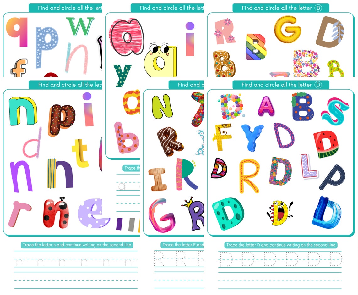 Printable Alphabet Worksheets, Preschool-kindergarten Handwriting ...