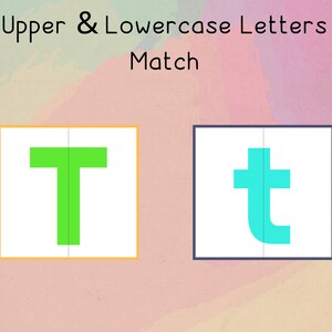 Printable Alphabet Puzzle Flashcards, Letter Matching Cards, Letter ...