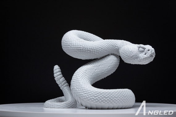 ペイント可能なガラガラヘビの置物 - Etsy 日本