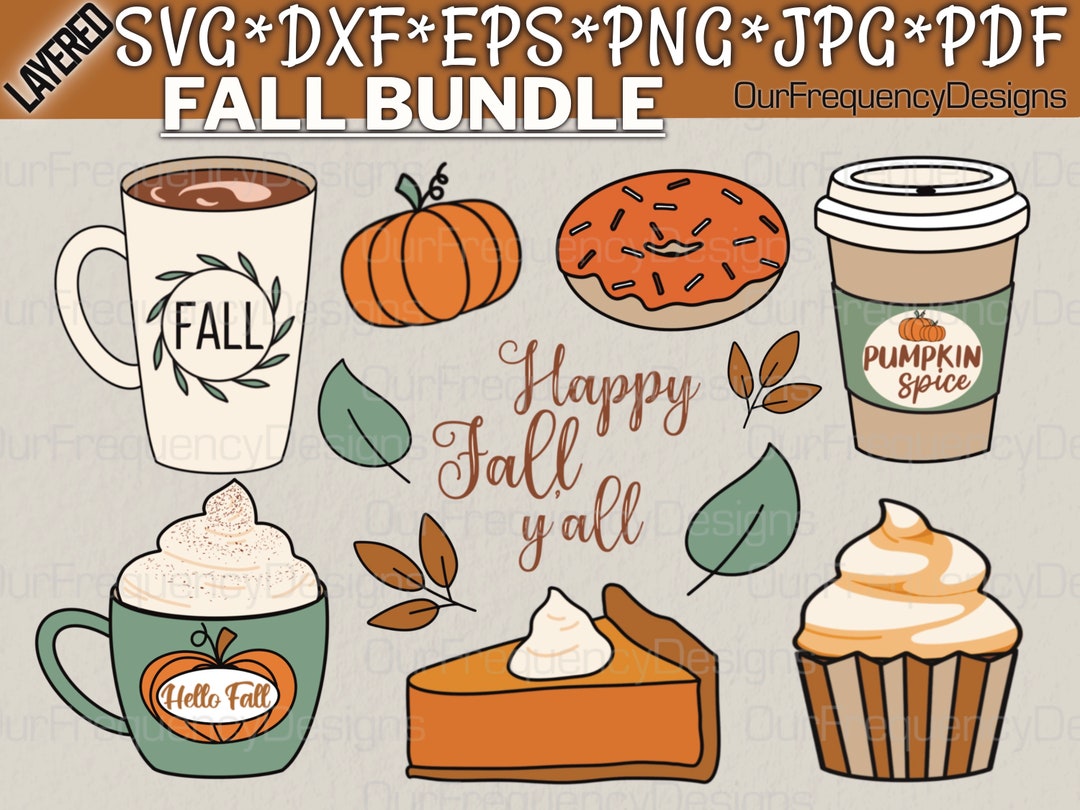 Pumpkin Spice SVG, Fall SVG, Pumpkin Spice Latte Svg, Fall Coffee Svg ...