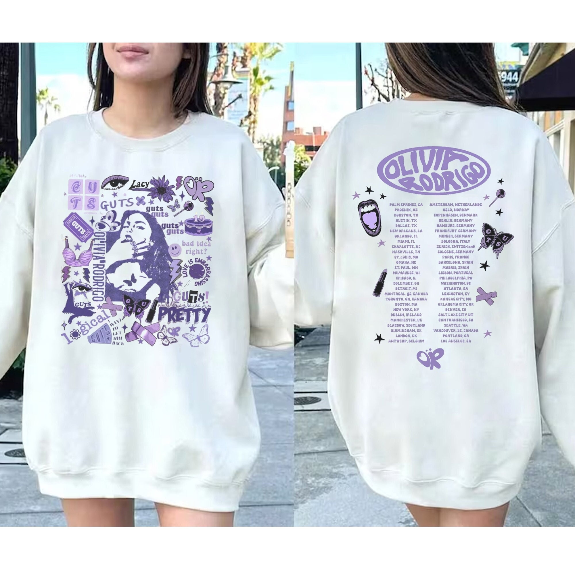 Olivia Rodrigo Guts Shirt Olivia Rodrigo Guts Merch Guts Etsy Canada