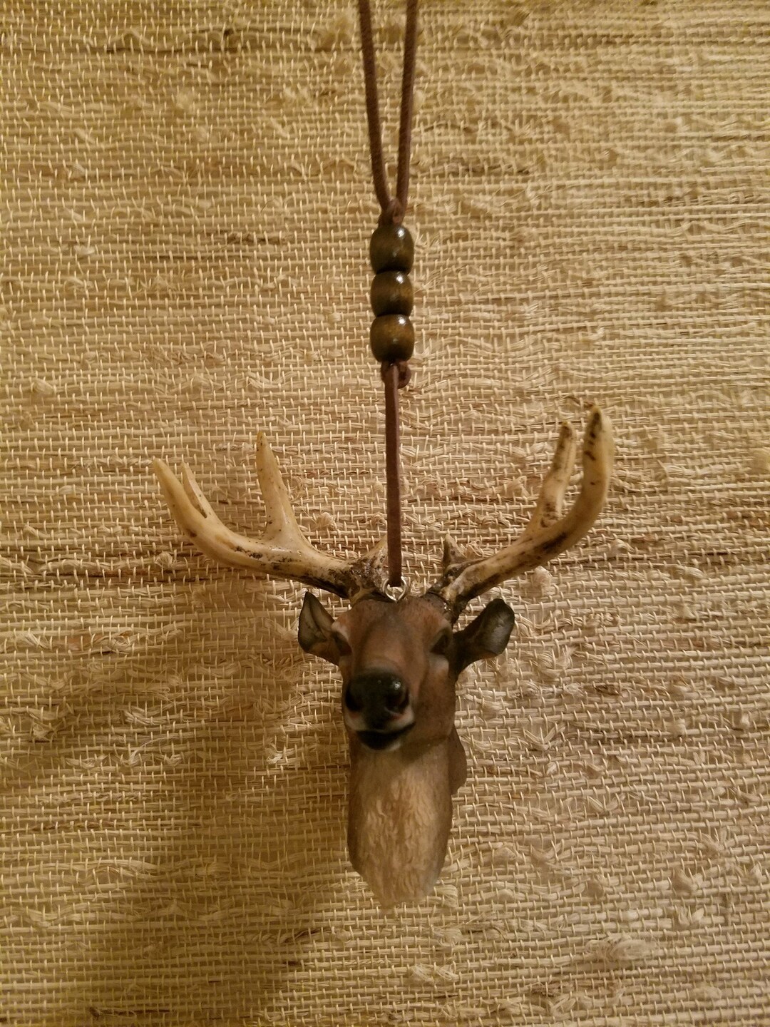 Deer Head Bust Mirror Hanger Deer Head Car Charm Deer Head Etsy