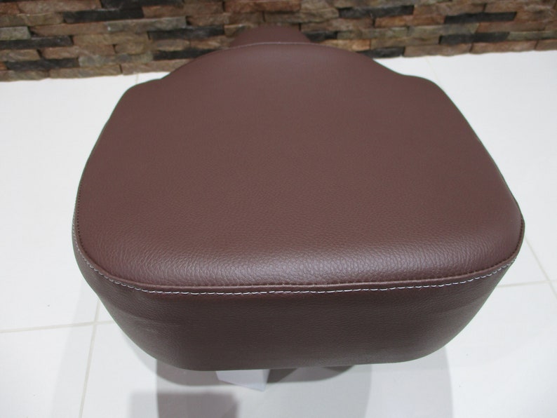 brown cover for scooter saddle and backrest for Aprilia Scarabeo 125 150 200 Rotax brown cover for scooter saddle image 5