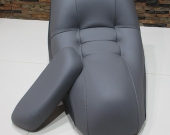 fodera grigia rivestimento sella scooter Honda Cn250 Spazio Helix  gray cover saddle  Honda CN 250 helix Spazio