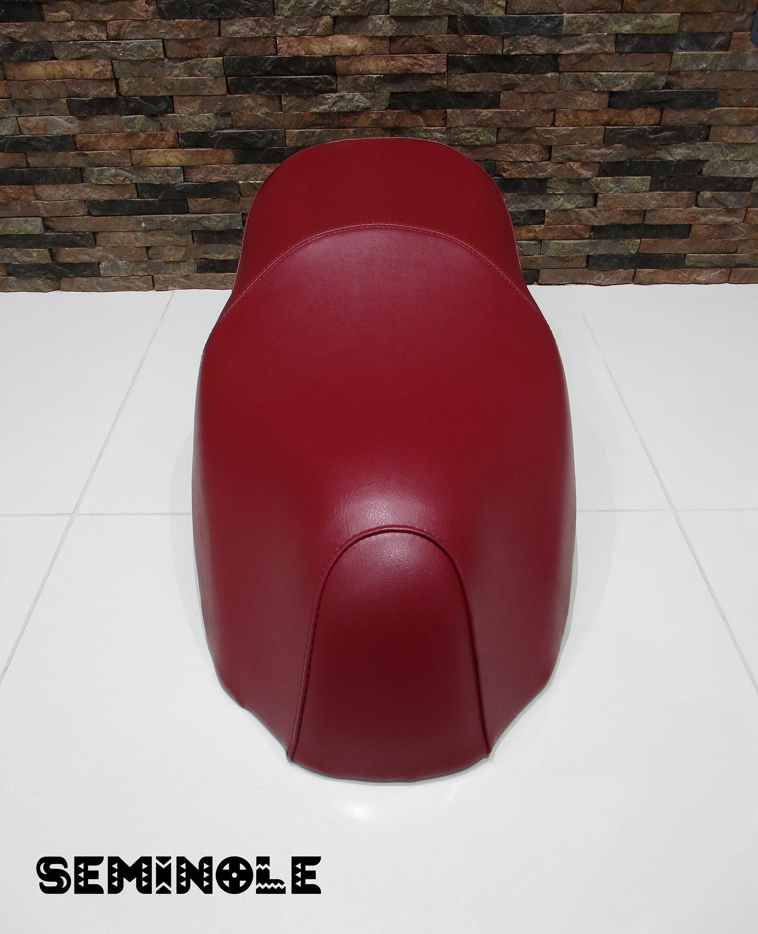 Fodera Rosso Bordeaux Rivestimento Sella Scooter Honda SH 300 2006 2014 Red  Cover Saddle Honda SH 300 