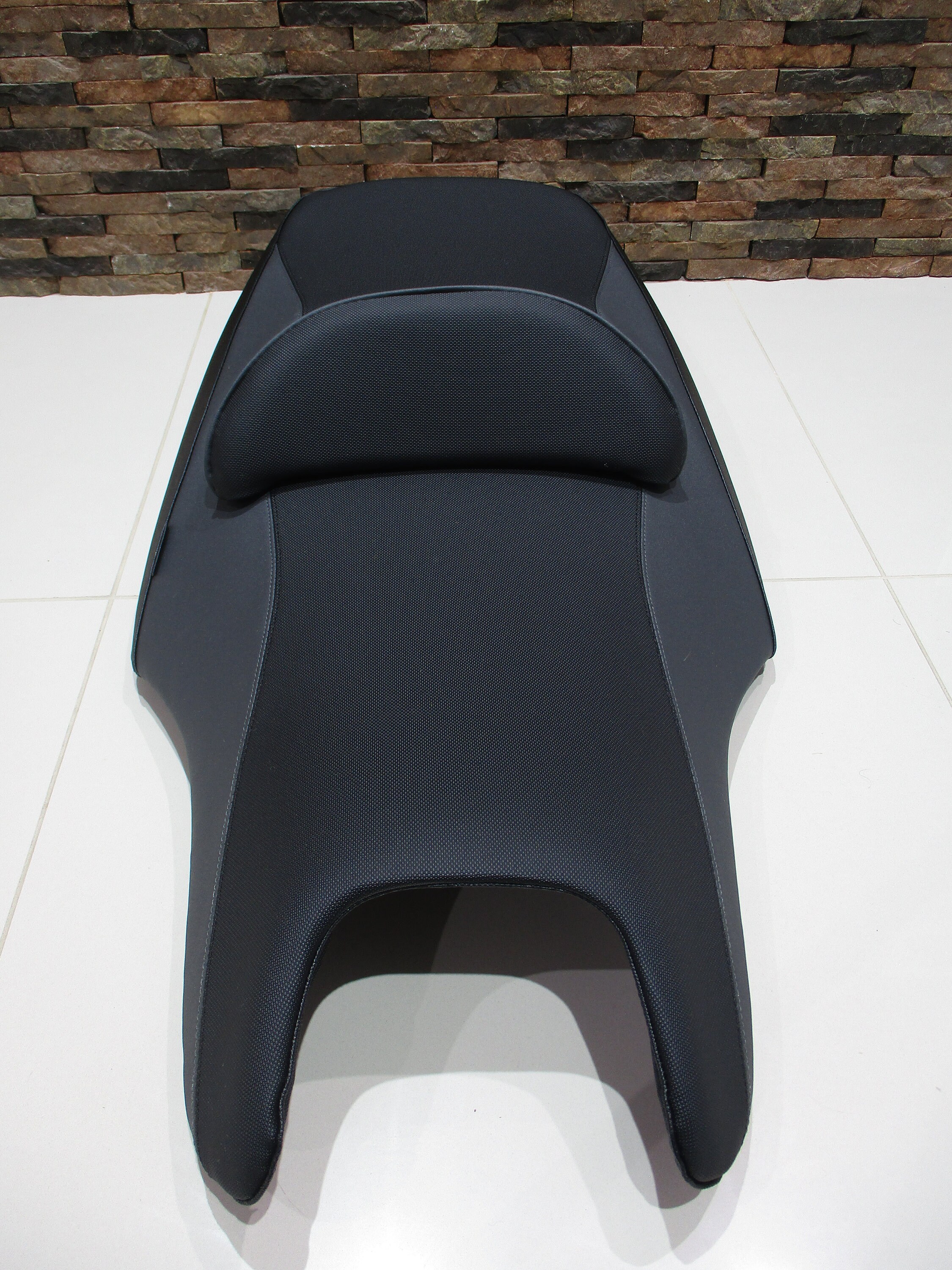 Sitzbezug Sattelbezug Yamaha Tmax T-Max 500 530 2008 2016 Schwarz Grau Kein Rutsch Sattelfutterbezug - Österreich