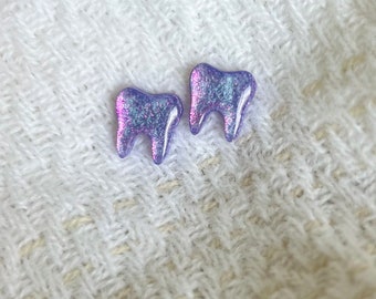 Tooth jewelry | Dental gifts | Handmade dental jewelry | Dental hygienist | Dental assistant | Dentist | Teeth