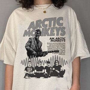Tee shirt arctic monkeys best sale