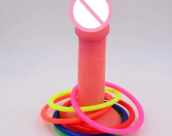 Bachelorette Ring Toss Game l Girls Night Hen Party Favour