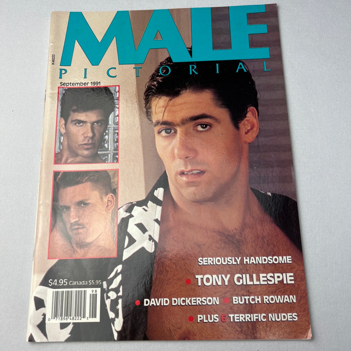 RARE Vintage 90s Gay Adult Magazine Male Pictorial September - Etsy