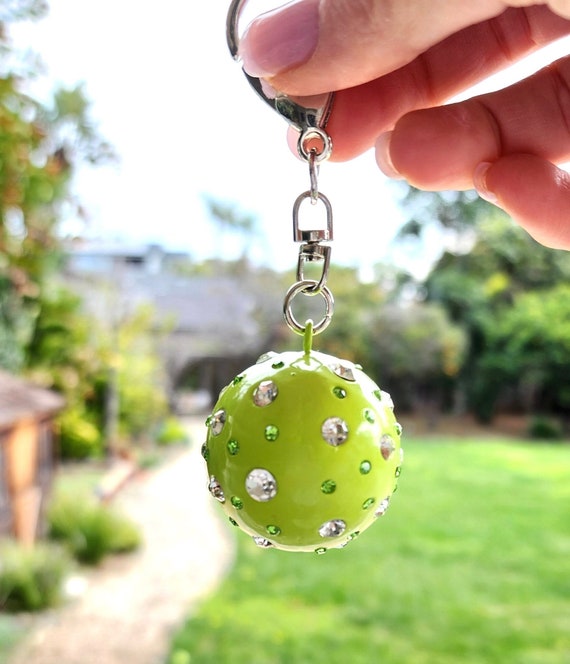 US Open Collection Bling Tennis Ball Keychain