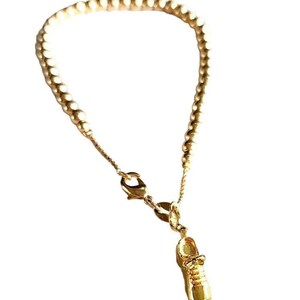 LoveMatch tennisschoen Petit Gold Ball-armband
