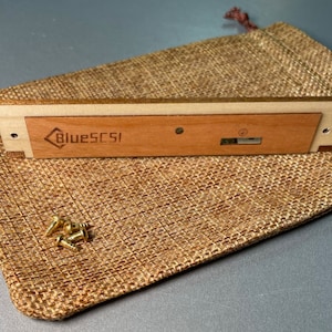BlueSCSI bracket for Macintosh SE & SE/30 expansion bay door