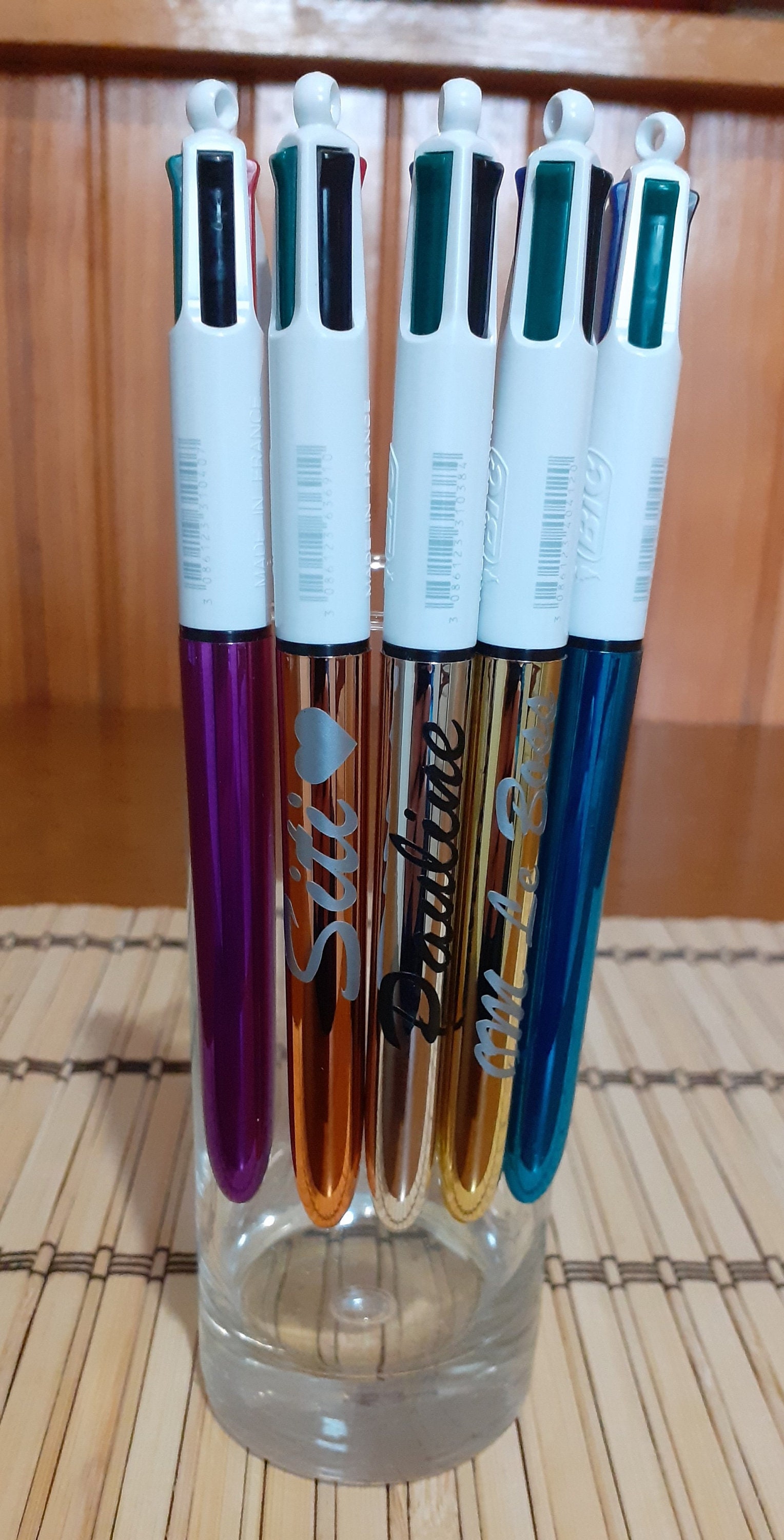 BIC Shine Stylo 4 couleurs - La Boutique Des Infirmières