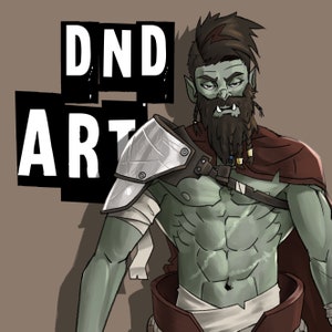 Fantasy DnD Disegno personalizzato del personaggio Commission Art, Sci-fi, Fantasy, Illustrazione RPG / Dungeons Dragons OC Arte digitale