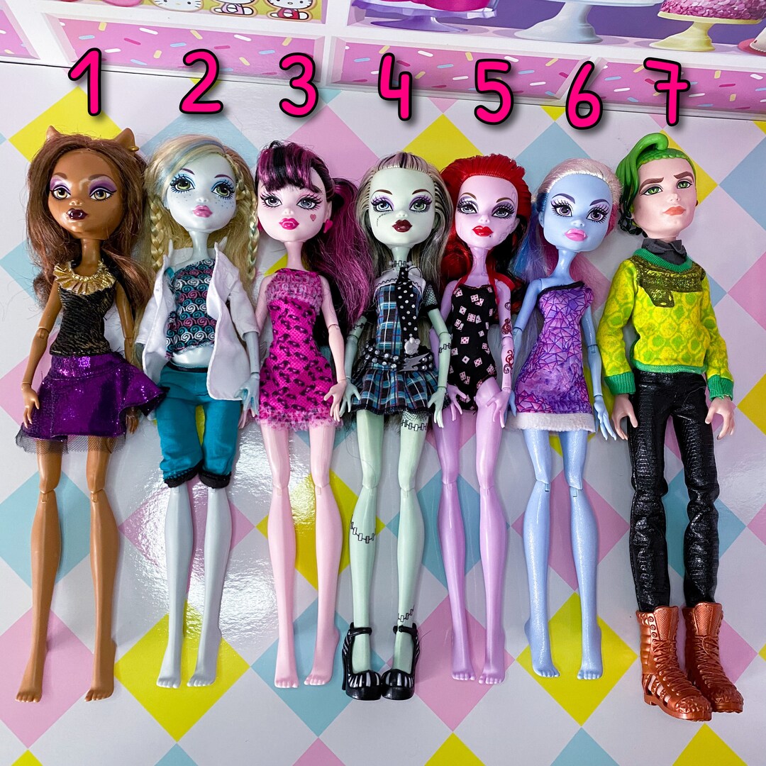 Monster Girl Dolls FLAWS READ DESCRIPTION Etsy
