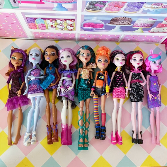 Monster Girl Dolls Fashion Dolls Collectors Custom OOAK Goth Early