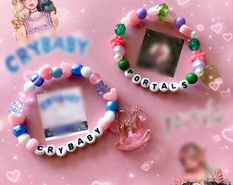 Music Artist Fairy Creepy Concert Kandi Beaded Bracelets Album Music Artist Aesthetic Goth Kidcore Y2k Pity Party Kawaii Creepy Fairy