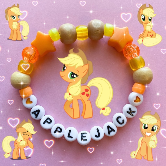 My Little Pony Y2k Beaded Bracelets Rainbowdash Fluttershy Pinkie