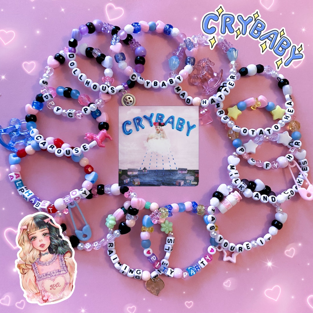 Melanie Martinez Crybaby Album Breaded Kandi Bracelet Pity Etsy UK