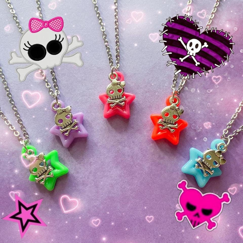 アクセサリー obelisk skull necklace 00s archive y2k Obelisk skull necklace, 00s archive, Y2K style. Necklaces