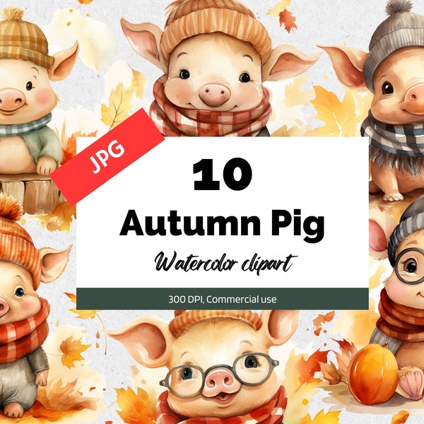 Pig Clip Art - Etsy