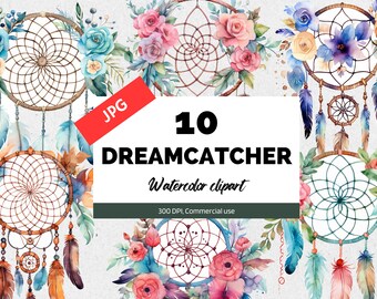 10 Dreamcatcher clipart JPG,