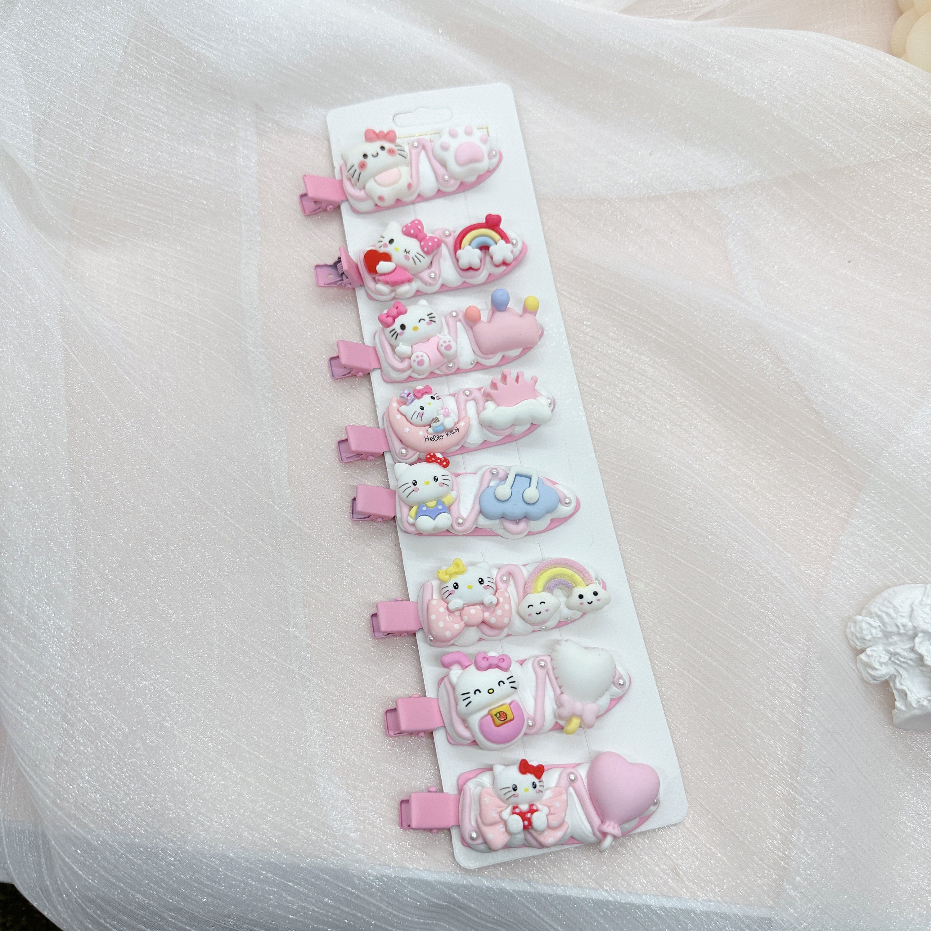HELLO KITTY hair clip ❤︎ PINK s-l400.jpg