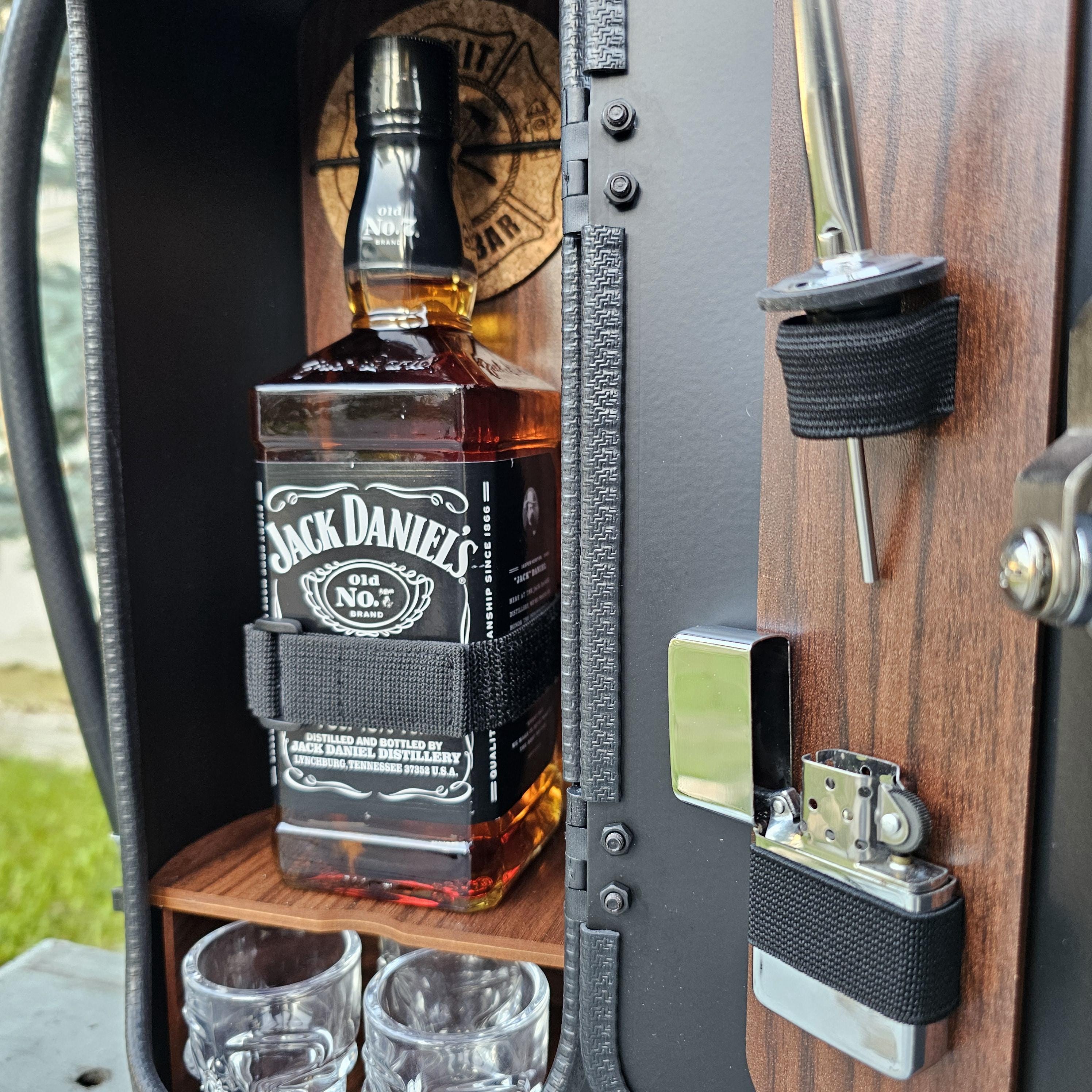 Personalized Fire Extinguisher Mini Bar Firefighter gift original present for man him husband unique best dad guys unique boyfriend