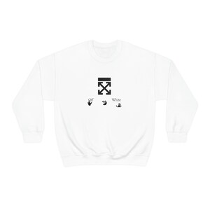 Off White Hoodie - Etsy