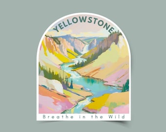 Yellowstone National Park Sticker