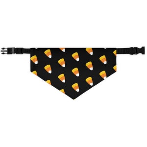 Candy Corn- LOVE Pet Bandana Collar