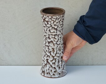 1970 年代のファット ラバ花瓶、西ドイツ製のヴィンテージ陶器花瓶