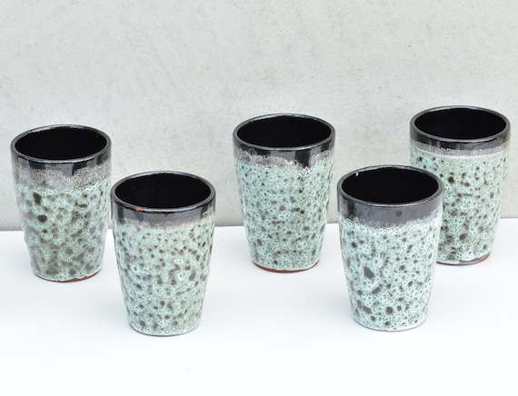 ヨーロッパ 1970年代ヴィンテージ 陶器の青い鳥たち 10羽セット