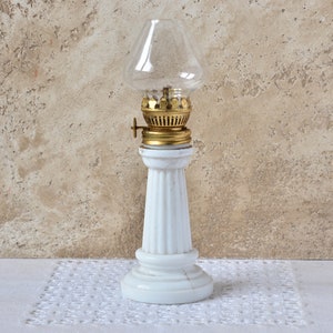Lámpara de aceite en miniatura, Lámpara pequeña Iluminación para el hogar, Pequeña lámpara de aceite vintage, Lámpara de huracán, Lámpara portátil de granja retro, Luz Academia Decor