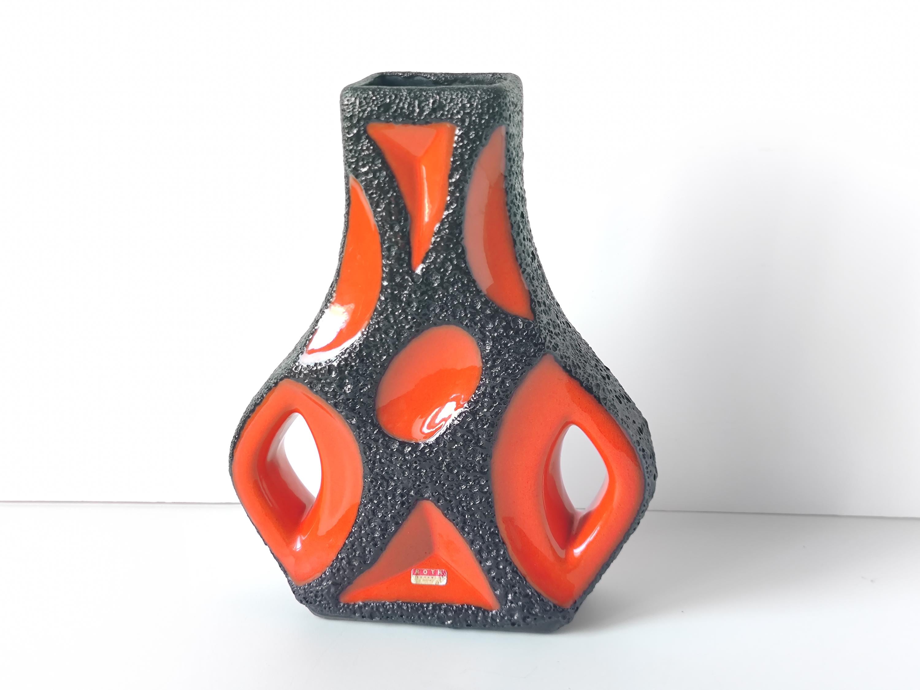 FAT LAVA ファットラバ 花瓶 Fat Lava＆German Art Pottery-ファットラバ-【Scheurich】Lora