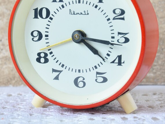 Soviet Alarm Clock Vityaz, Vintage Alarm Clock USSR, Vintage
