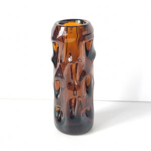 Massive Glass Vase for Flowers, Thick Glass Vase  Mum Christmas Gift Idea, Table Home Decor, Heavy and Massive Vase, Antique Glass Vase