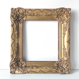 Schwarzer Bilderrahmen Im Barock-Design – 40,6x50,8 Cm, Vintage-Stil, Mit Plexiglas & Aufhängevorrichtung