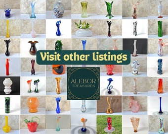 大きな花瓶抽象アートガラスデザインMehai Topescuルーマニアアート