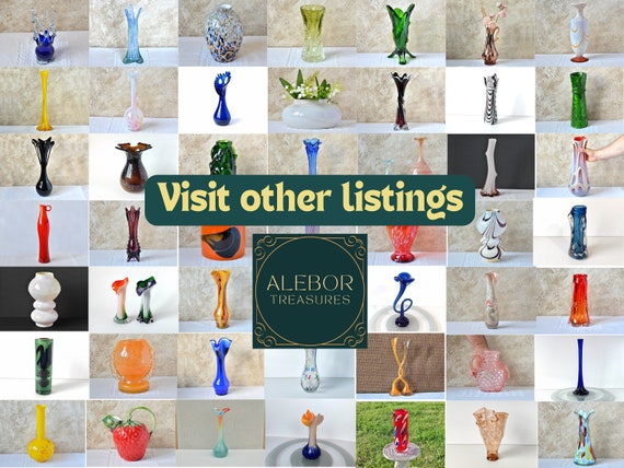 大きな花瓶抽象アートガラスデザインMehai Topescuルーマニアアート