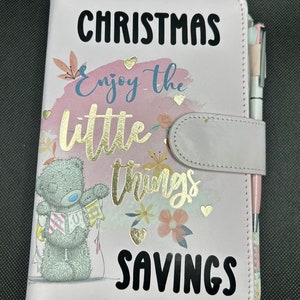 Christmas Savings binder