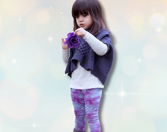 Stretchy Kids Leggings, Toddler Leggings for Boys and Girls, Unisex Tie-Dye Patterened Pants for Kids, Back to School Tights for Children