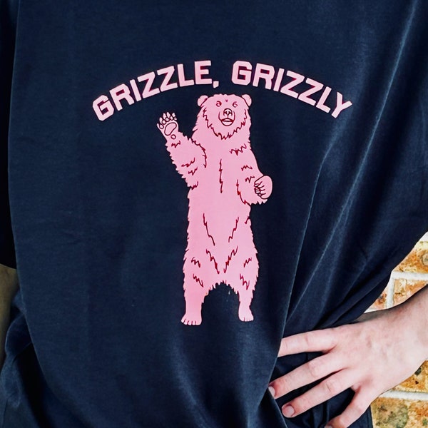 Grizzle, Grizzly T-shirt (50% of proceeds will be donated)